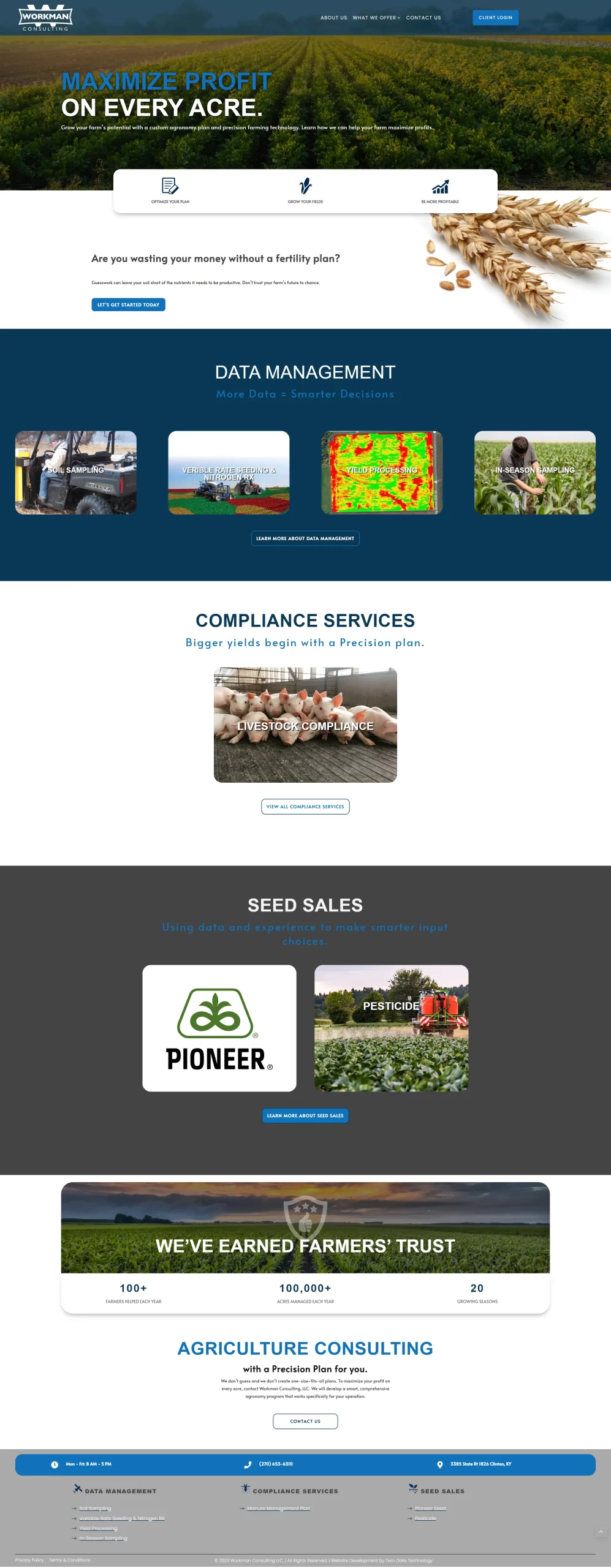 Website Development project image 7 - Custom website development for businesses across various industries including government, retail, churches, and professional services.